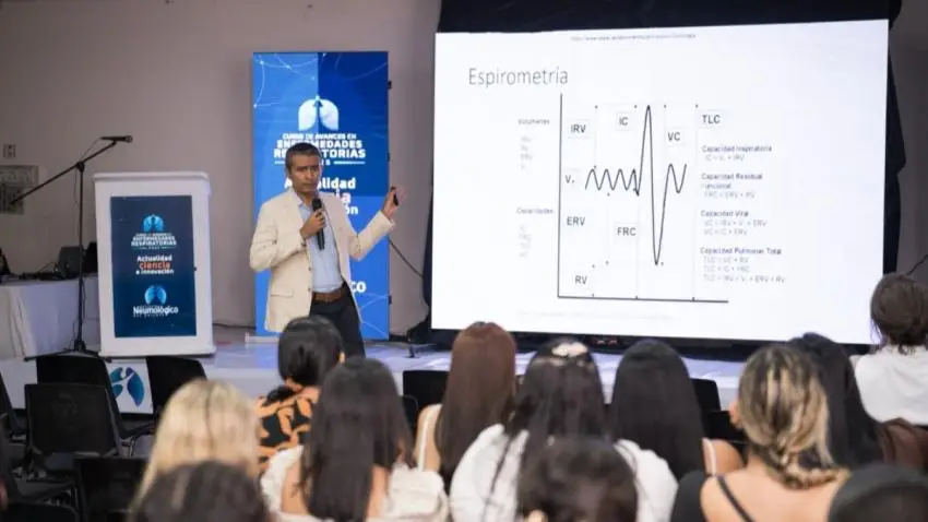 Instituto Neumológico del Oriente realizó el Curso de Avances en Enfermedades Respiratorias 2025
